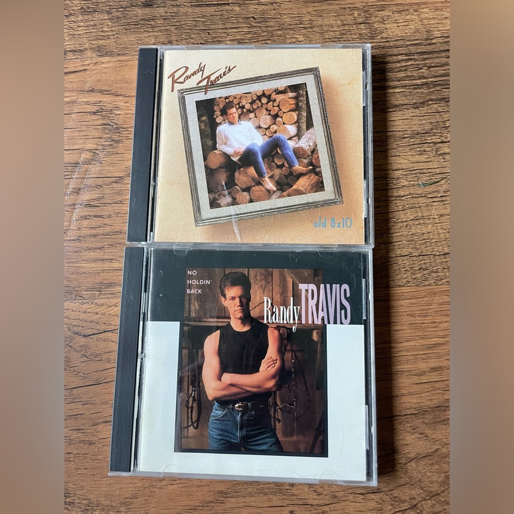 2 Randy Travis CDs (see pictures and read Description)